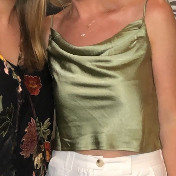 Princess Polly Blakey Top in Sage - Picture 4 of 7